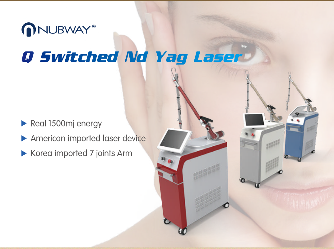 Q Switched Nd Yag Skin Care Machine NBW1000