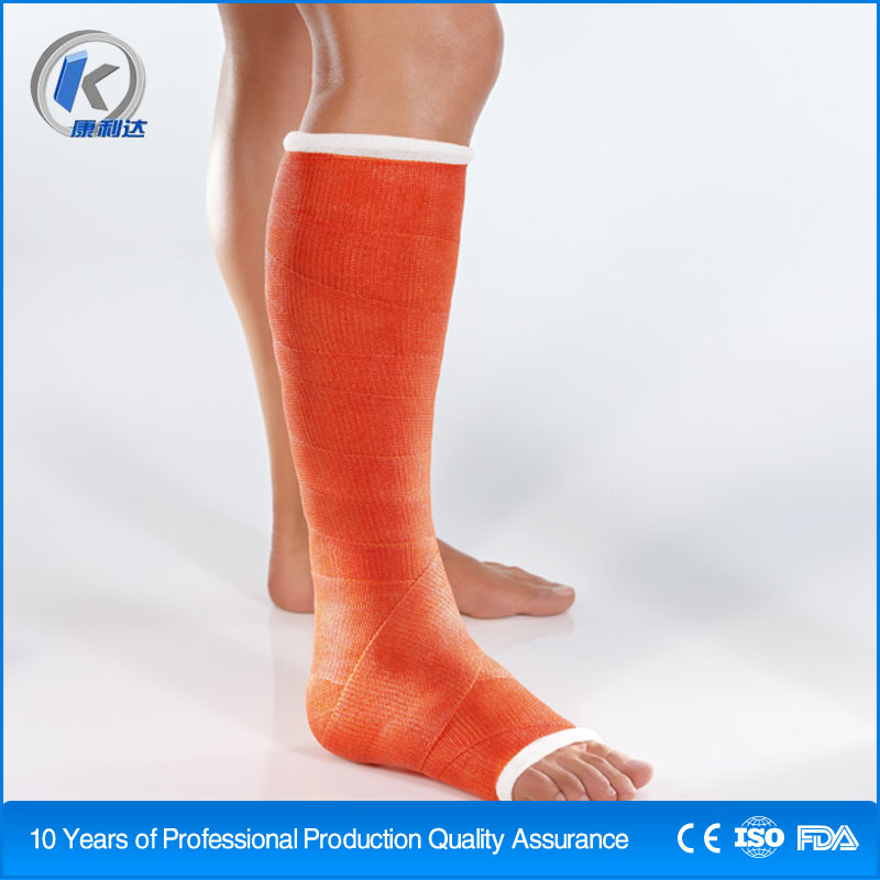 Orthopedic synthetic fiber glass elastic cast padding bandages