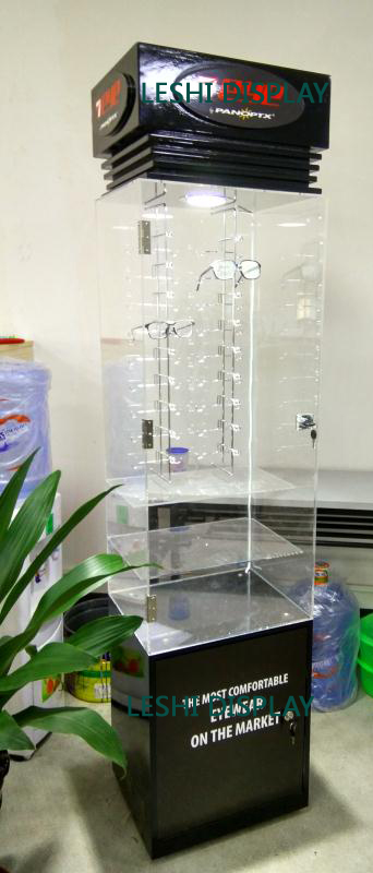 Acrylic Sunglass Display With Spotlight China Point Of Purchase Acrylic Sunglass Display Manufacturer