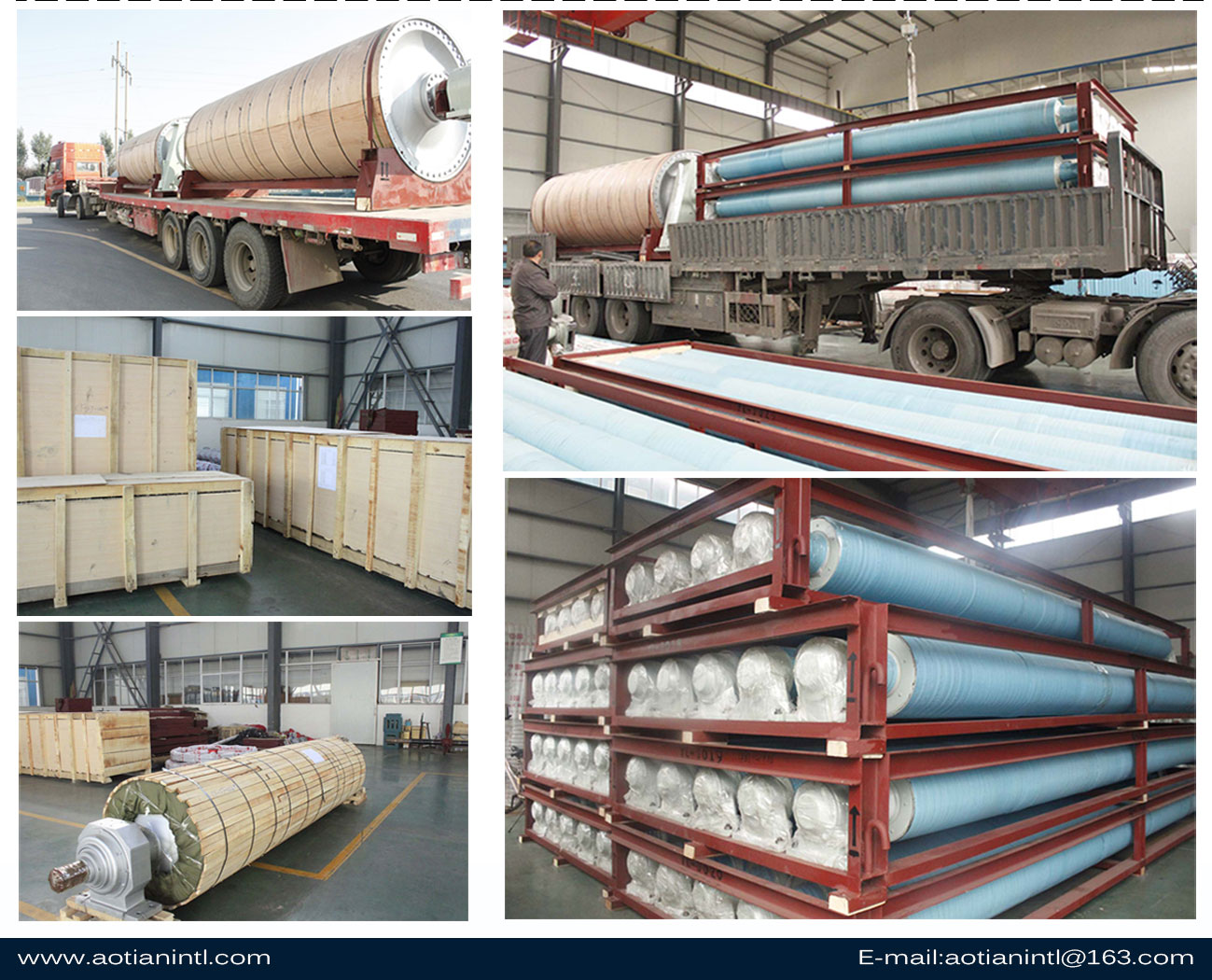 China manufacturer breast roll for paper making machine