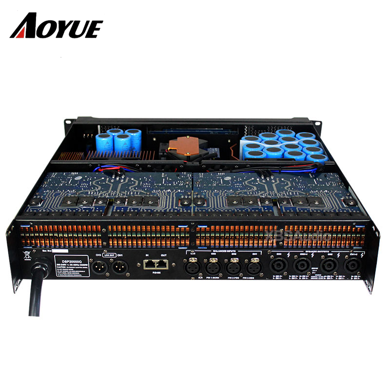 2018 professional DSP digital led display power amplifier 2200w 4 channel supplier