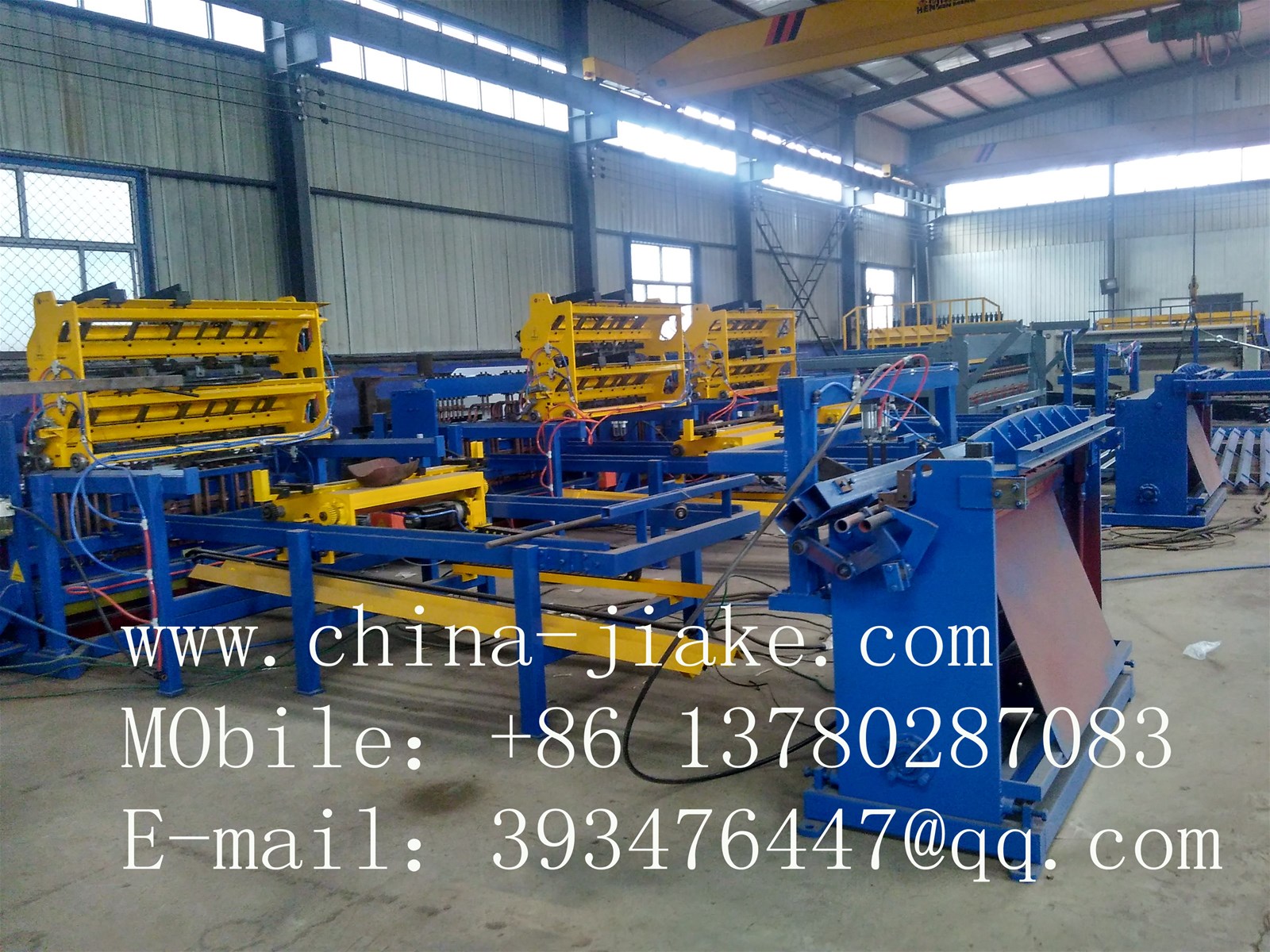 Full Automatic Wire Mesh Welding Machines for making Poultry Chicken Cage MeshJKAC1200S