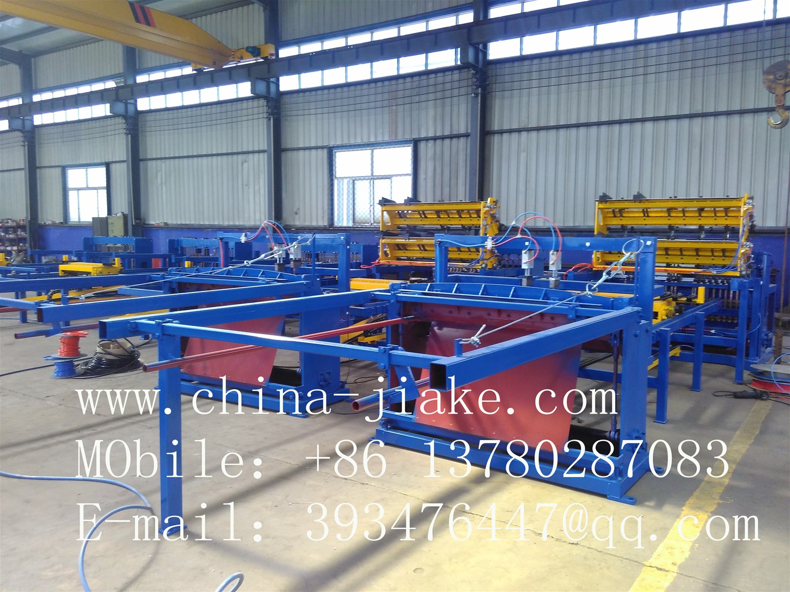 Full Automatic Wire Mesh Welding Machines for making Poultry Chicken Cage MeshJKAC1200S