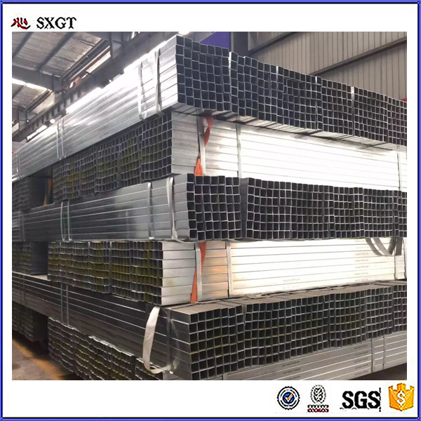 pre galvanized square tubes rectangle steel pipe and pipes