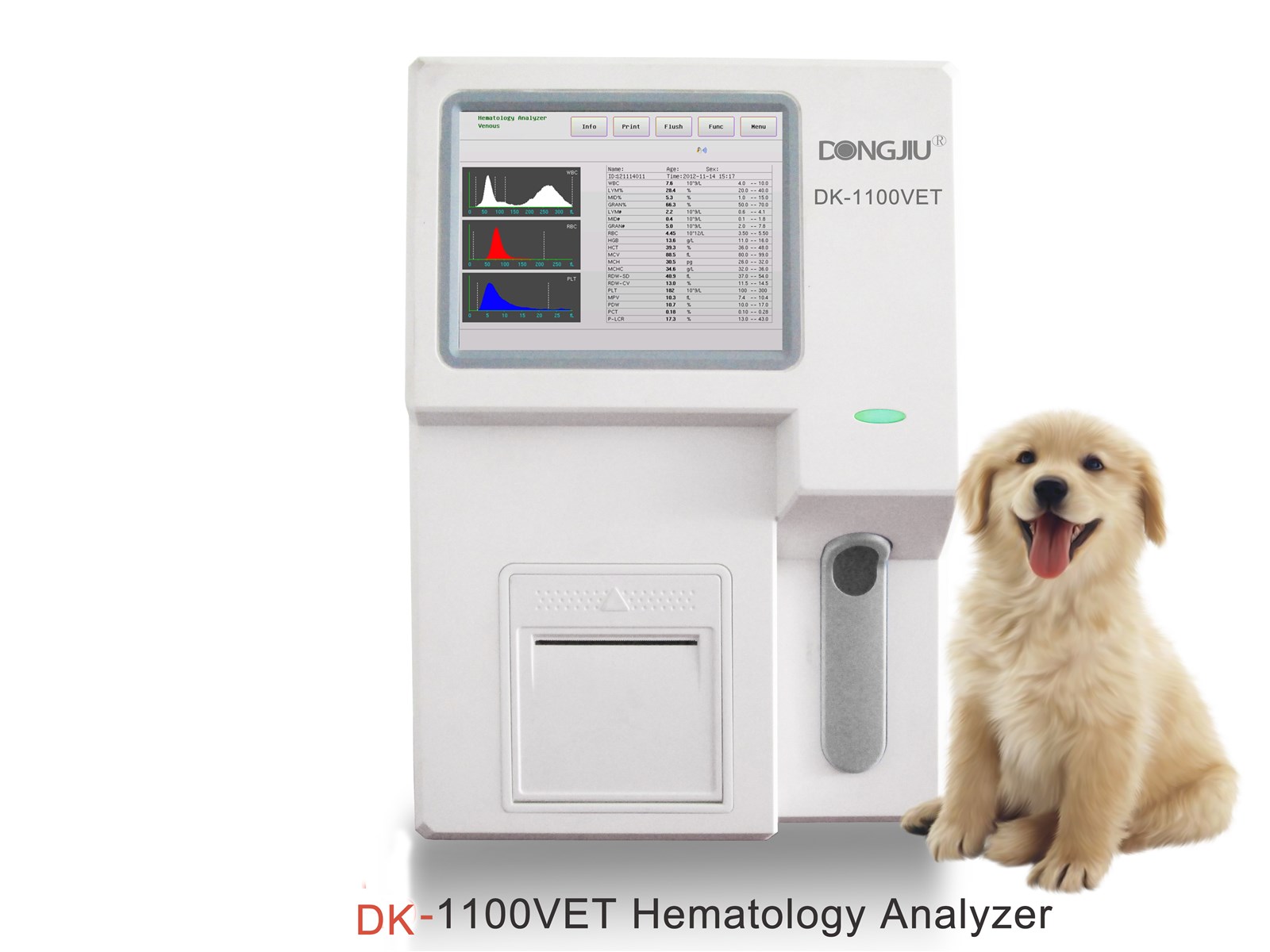DK1100VET Clinic Hematology Analyzer