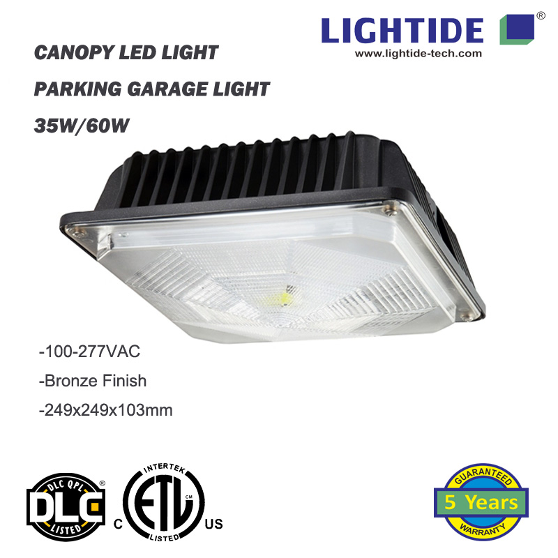 LED Canopy Lights 100277V AC 60W DLC 42