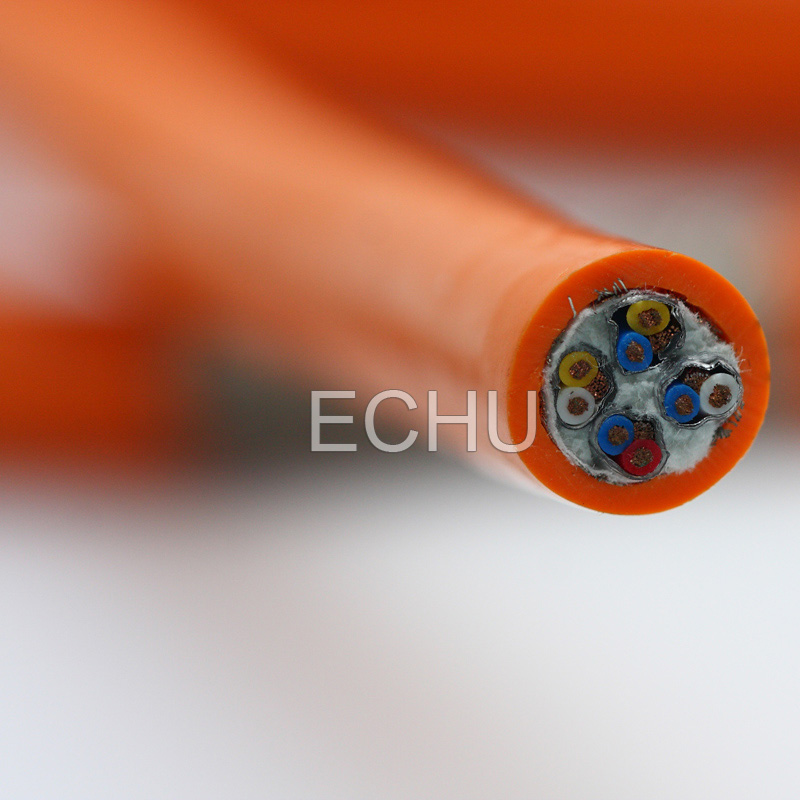 Unshielded Resistance to Bend PUR Drag Chain Cable EKM71900