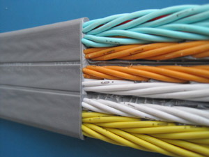 Flat Cable for Elevators or Lifts Use TVVB H05VVH6F 30C075