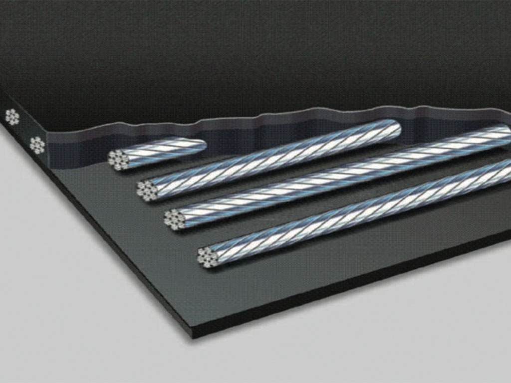 Fabric or Steel Cord conveyor Belt