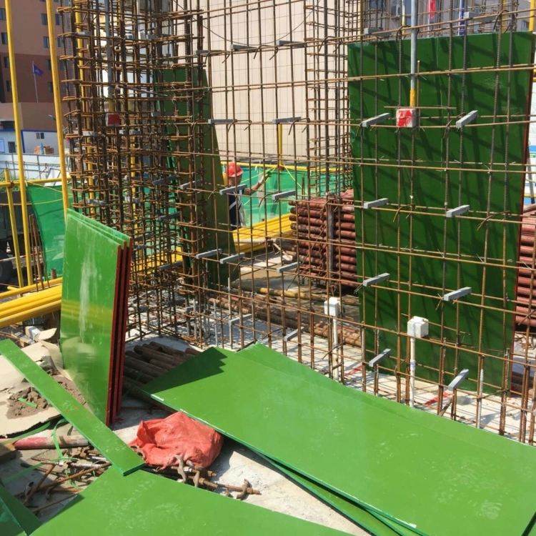 New products Plastic plywood concrete formwork plywoodGreen film faced plywood for construction system