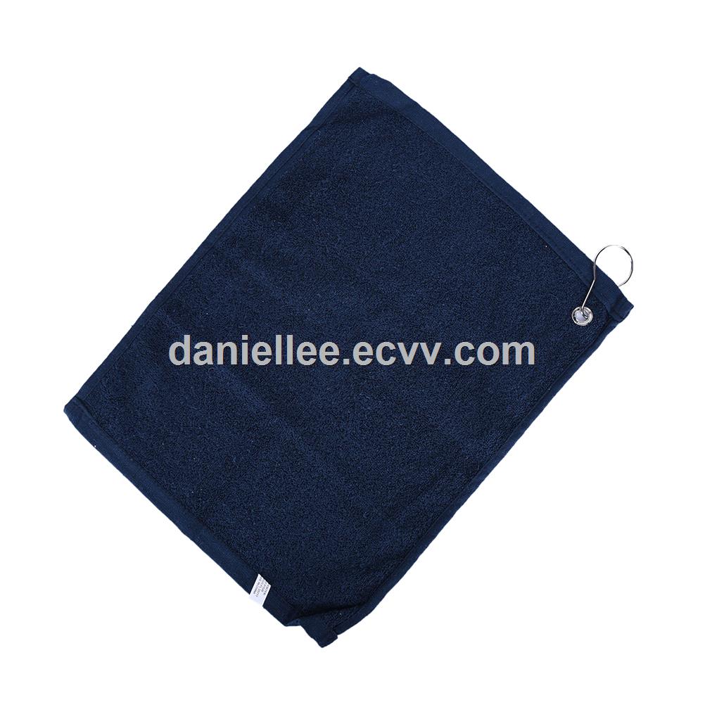 2018 New Design Hot Selling Genuine 100 Cotton or Microfiber Fabric Golf Towel