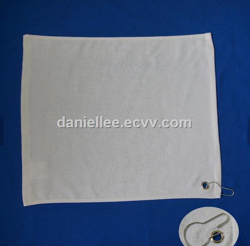 2018 New Design Hot Selling Genuine 100 Cotton or Microfiber Fabric Golf Towel
