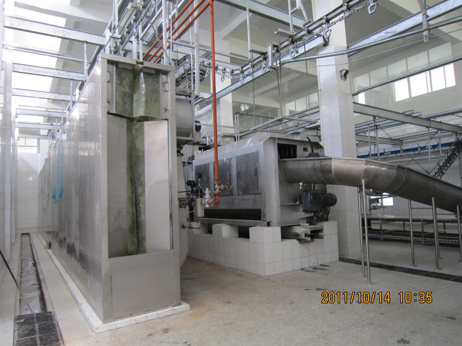 Pig Carcass Steam Channel for Hog Slaughter Machine