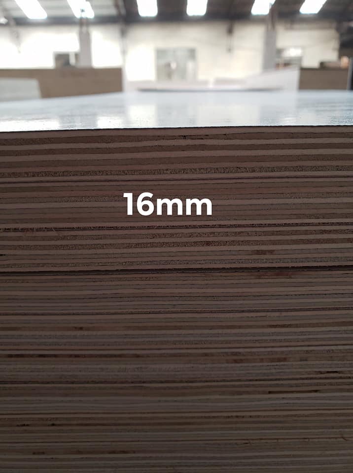 16mm HPL Plywood Fire resistant Plywood for Furniture High Glossy PlywoodMelamine PlywoodSnow White HPL plywood