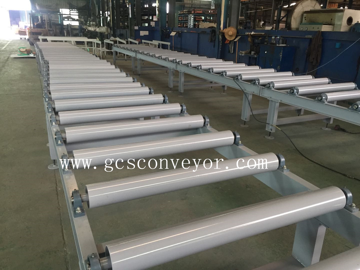 Heavy Duty Roller Conveyor LinePower Sprocket Roller Top China Supplies Conveyor Line