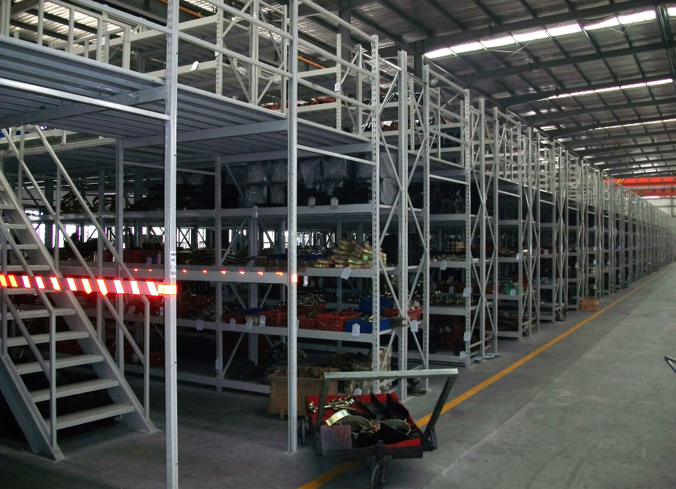 Steel Platform Multi Tier Wire Storage Racks