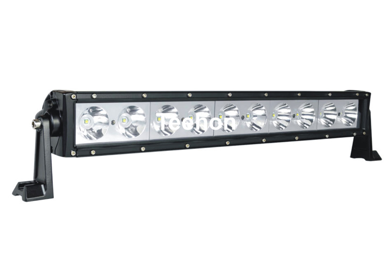 100W 228 inch singlerow LED offroad light bar for ATV UTV and heavyduty vehicles
