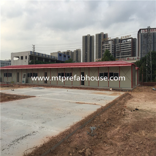 Fast Construction Prefabricated light steel structure house for dorm and office