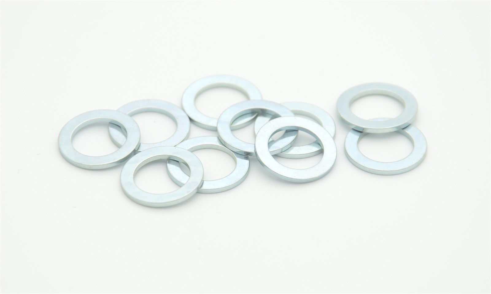 Ring sintered NdFeB magnets with zinc coating