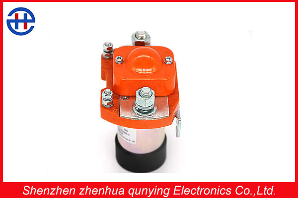 200 ampes single coil normal closed interrupt a short circuit current DC contactor coil voltage 48V continue for car