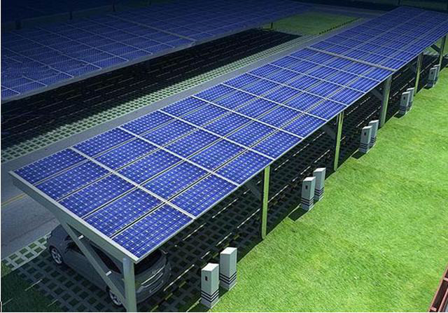 Cheap Newest design solar carport for automatic carFurite