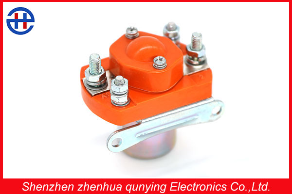 Electromagnet Controlling 50 amp 48 voltage dc bridge LowVoltage DC Contactor Used On Vehicle Air Conditioner