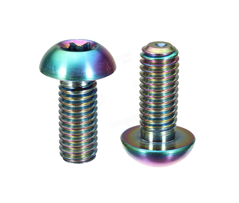 ISO7380 Titanium fasteners for bicycle and motorcycle
