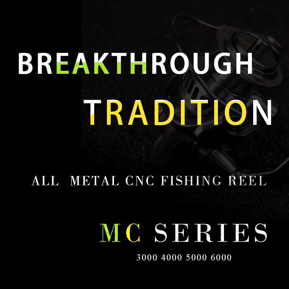 DEUKIO Fishing Reel Full Metal 111 BB Stainless Steel Spinning Fishing Wheel Tackle MC3000