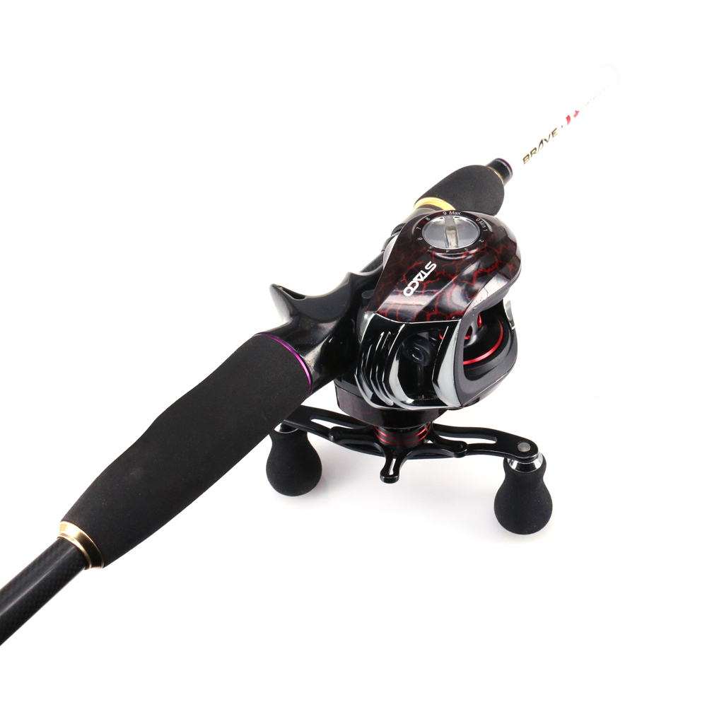 DEUKIO TT102Left Hand Bait Casting Fishing Reel 131BB 631 High Speed Metal Spoon Magnetic Brake System