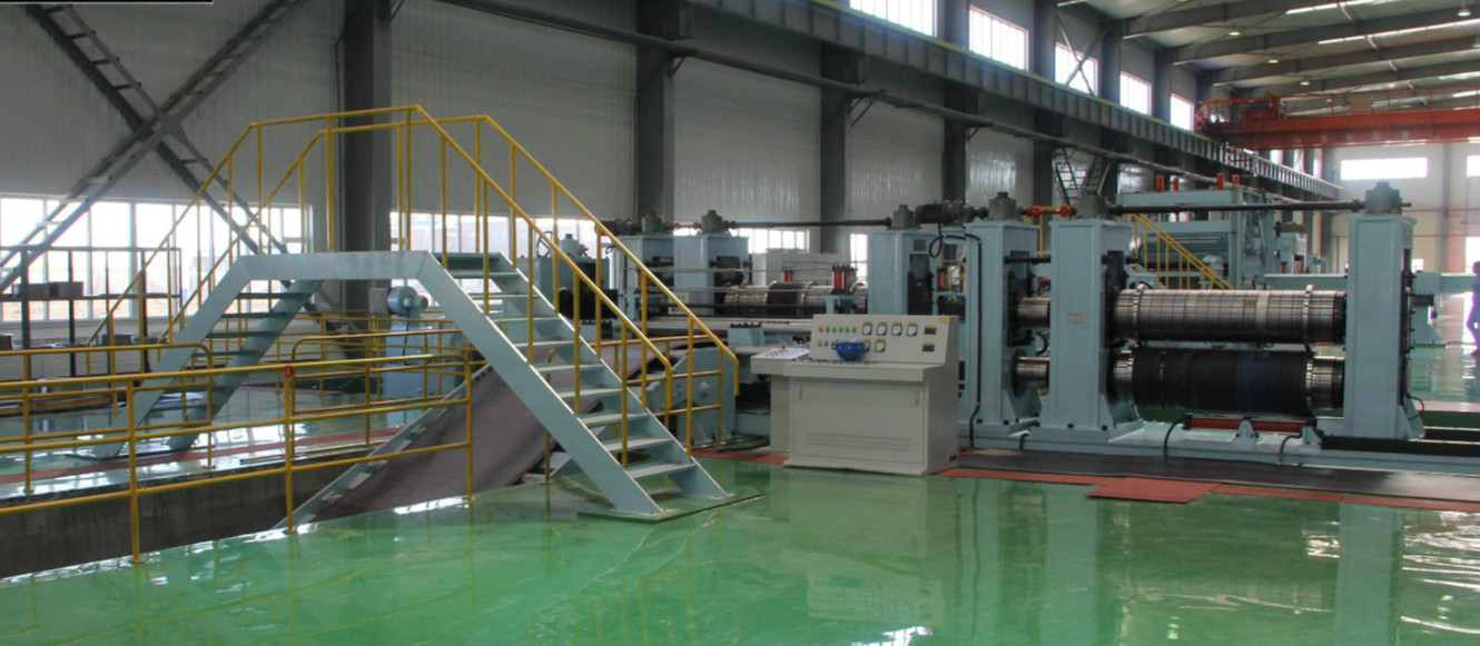 6 Hot rolledHR steel coil slitting and recoiling production line