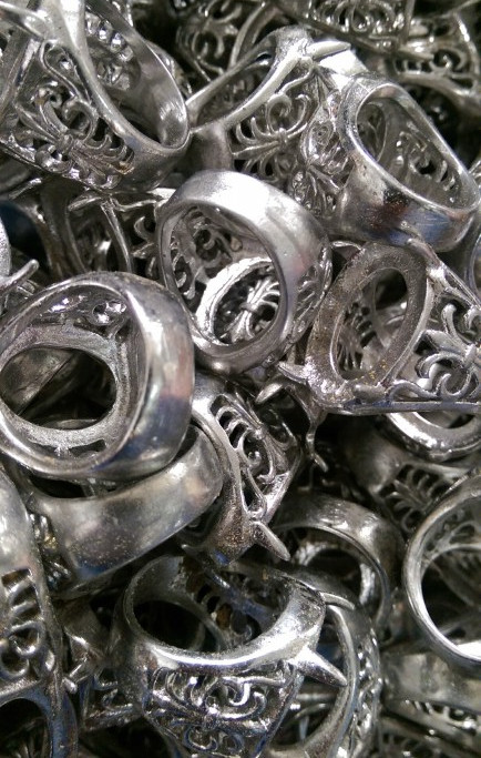 Stainless Steel Jewelry Casting for JewelryOrnamentsRing Foundry Manufacturer Factory Hotsales