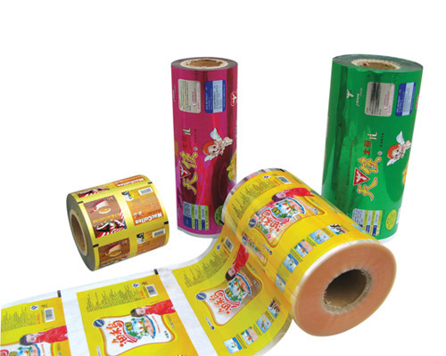 Snack food automatic packing film roll