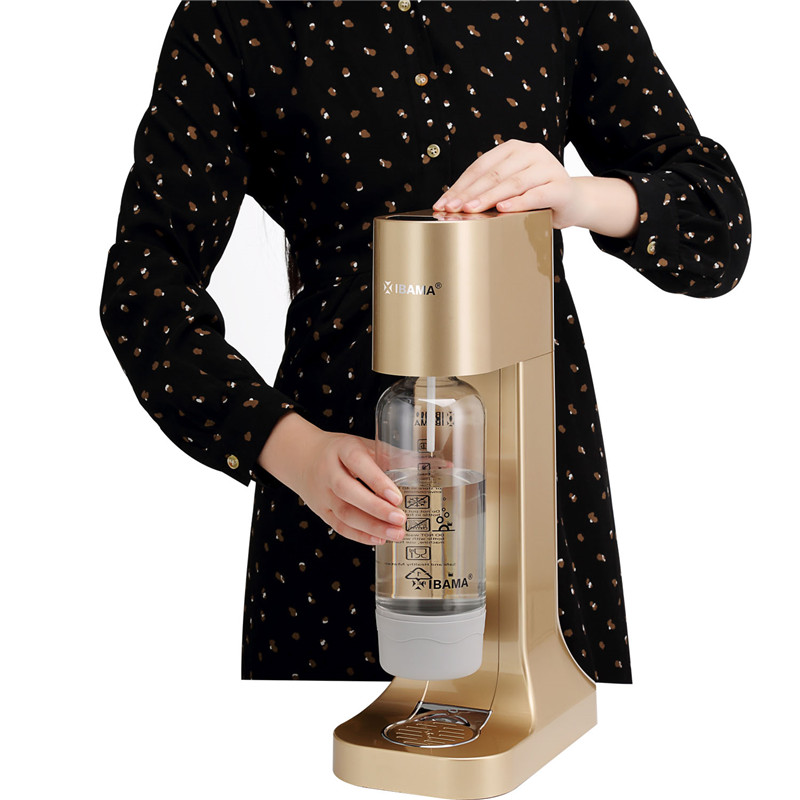 IBAMA Soda Water Maker Carbonated Water Machine Easy Fizzy Beverage Extractor for HomeOfficeParty Use
