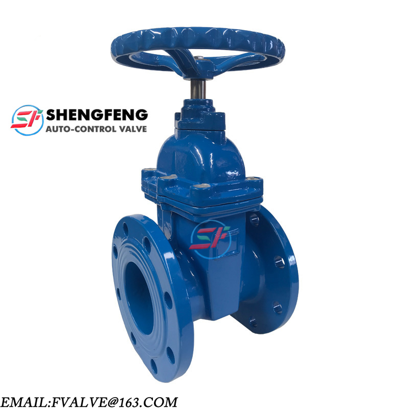 RESILIENT SEATED WEDGE GATE VALVES WITH NONRISING SPINDLE AND HANDWHEEL