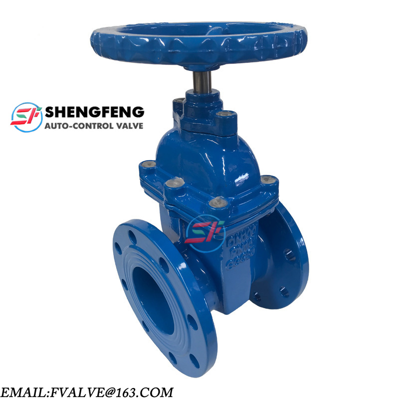 RESILIENT SEATED WEDGE GATE VALVES WITH NONRISING SPINDLE AND HANDWHEEL
