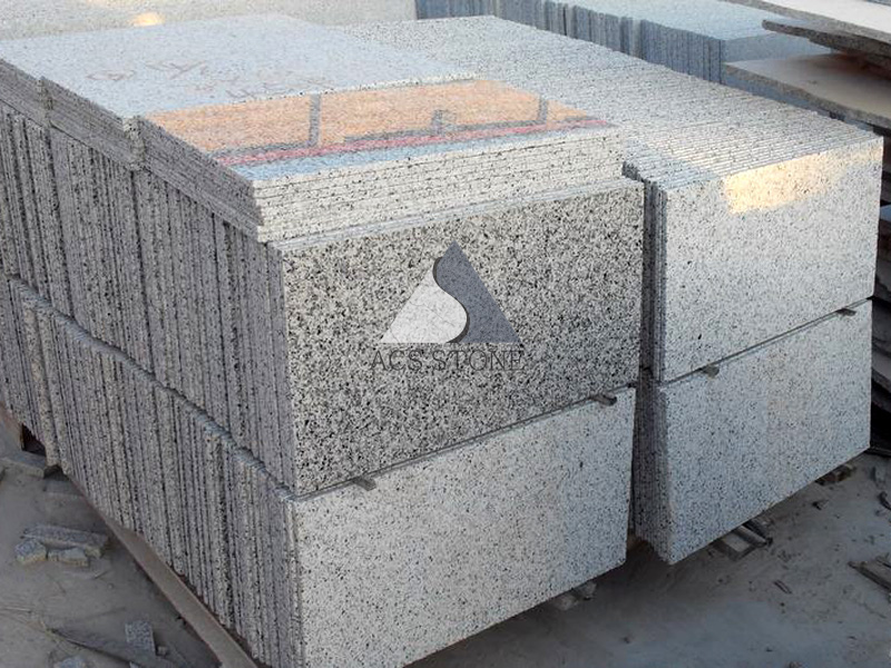 Luna pearl grey granite tile floor tile