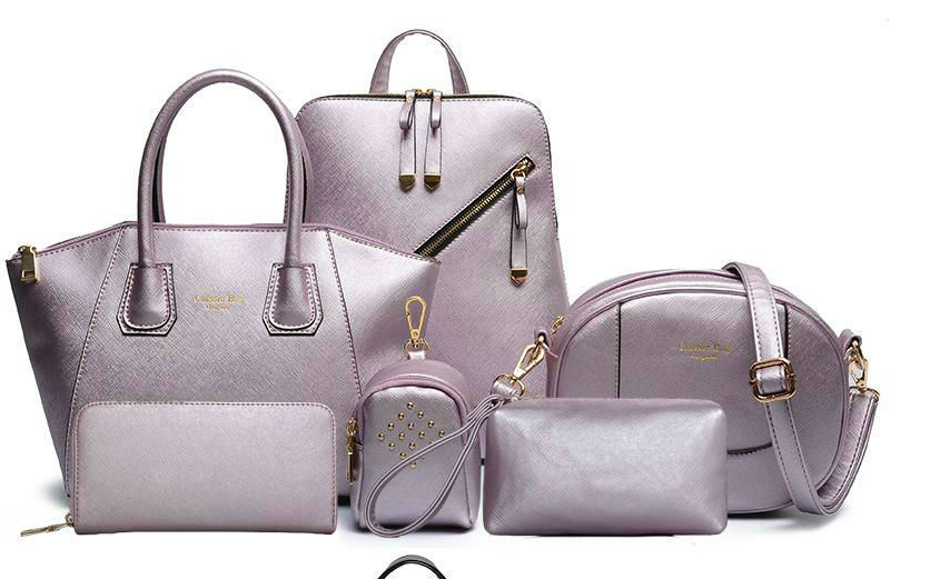 Fancy Aristocratic Designer Women Fashion Cowskin Leather Lady Handbags