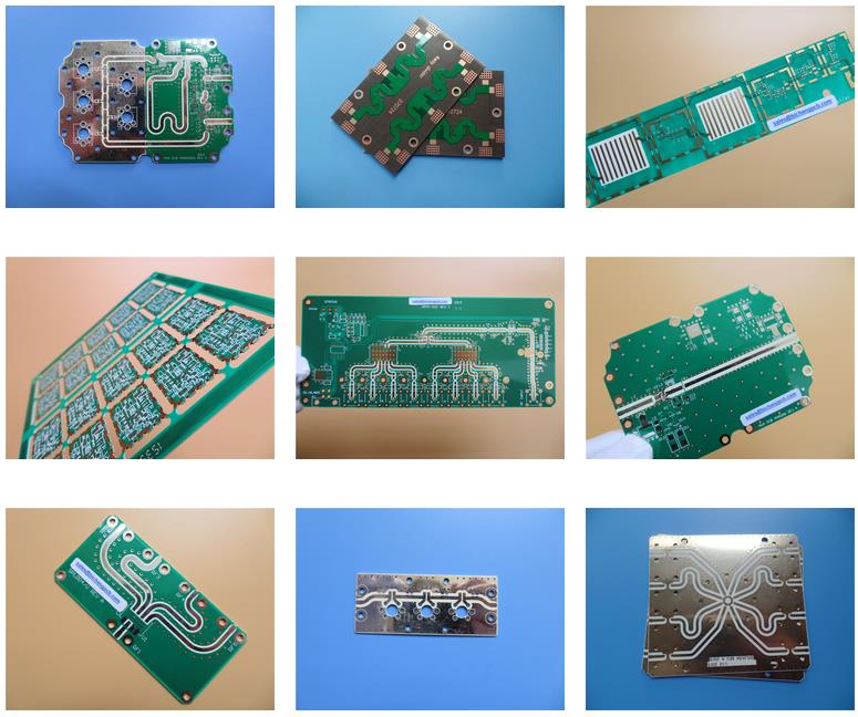4 Layer Hybrid PCB on RO4003C 12 mil and FR4 20 mil Combined