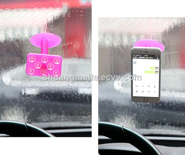 Ecofriendly new style silicone sucker phones cases holder suction cup