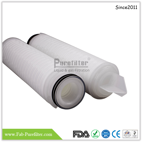 Glass Fiber Pleated Filter Cartridge for Liquid Especially for Gel Oil and protein Materials and so on