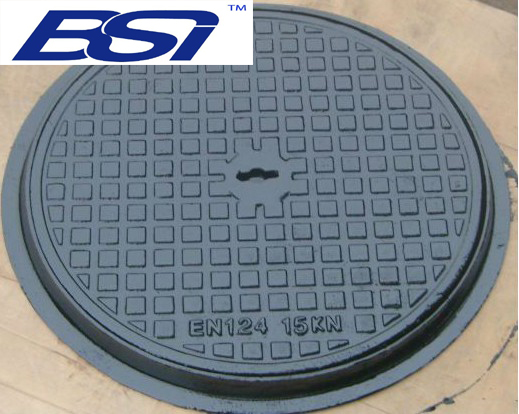 cast iron manhole ring and gully grating