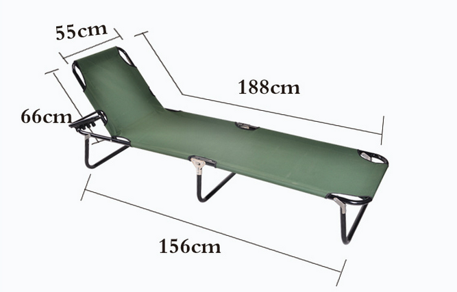 Portable Folding Beach Chair Bed