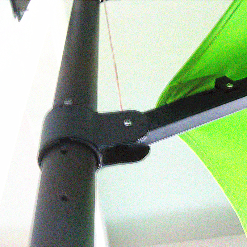 Adjustable Wall Mounted Windproof Umbrella for Balcony