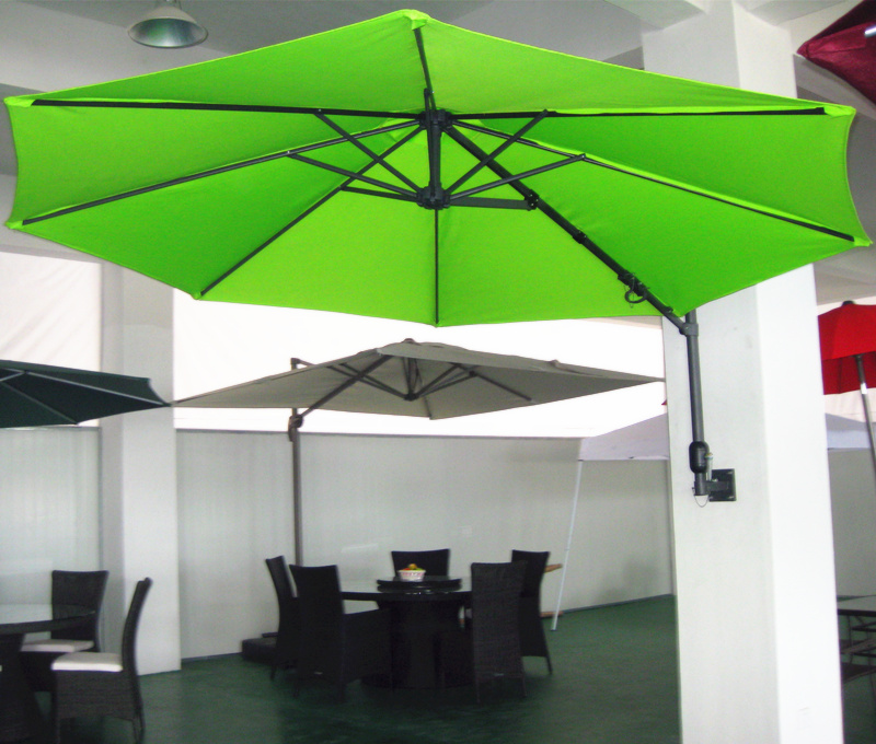 Adjustable Wall Mounted Windproof Umbrella for Balcony