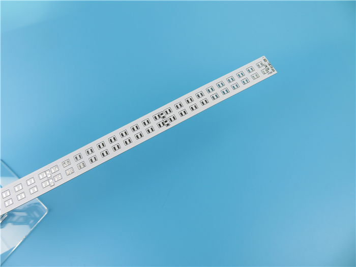 14 Meter Long MCPCB Built on 10mm Aluminum Core With HASL Lead Free