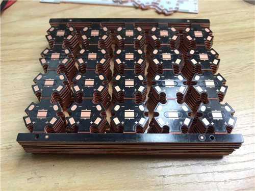 Copper Core PCB With Convex Plate For Car Lighting