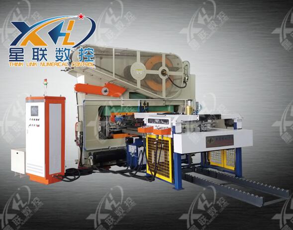Crane tin can punching press production line