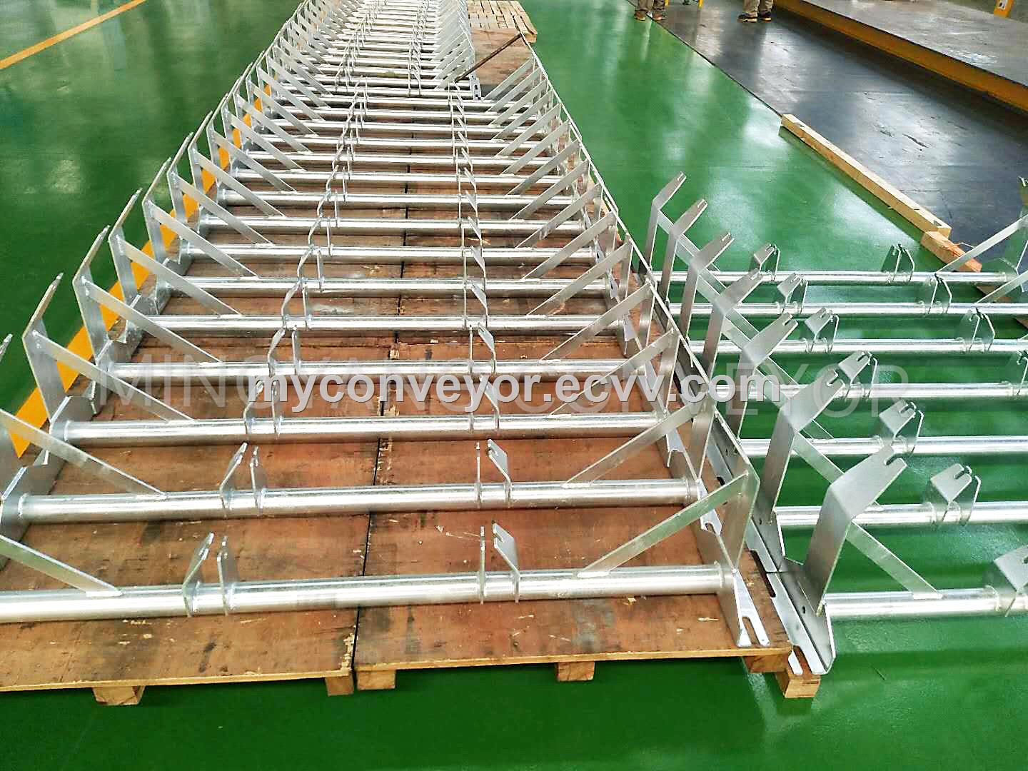 MYC Conveyor Frame Galvanized Frame Conveyor Bracket