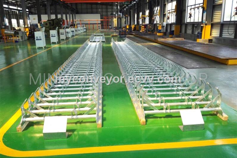 Heavy Duty Steel Conveyor Idler Roller set