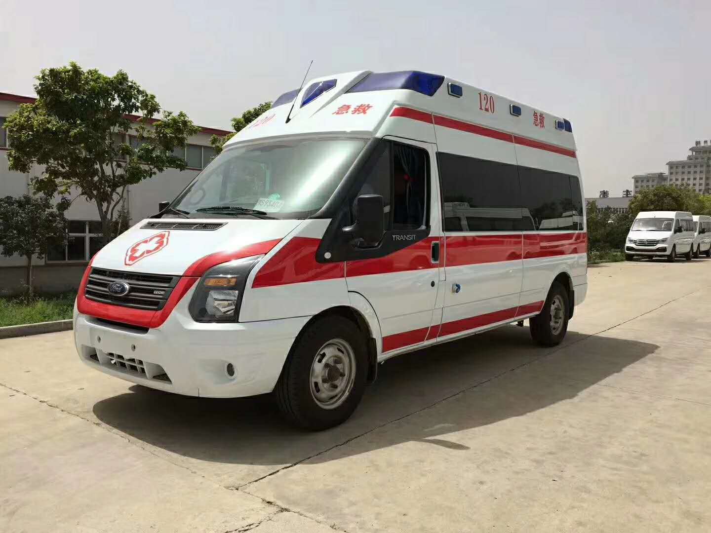 hospital ambulance vehicle Rescue monitoring ambulance vehicle for sale